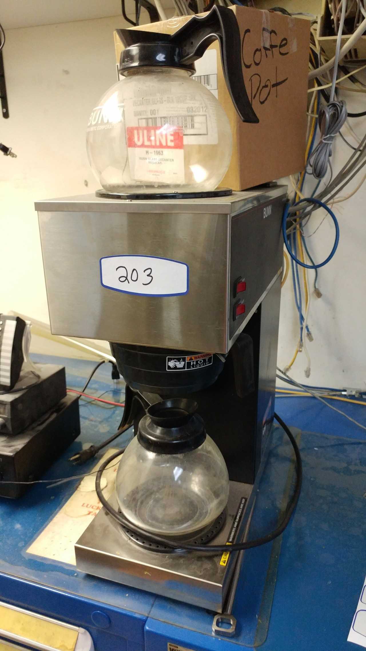 Bunn Coffee Maker with extra pot - MISCELLANEOUS Bunn Coffee Maker with extra pot - MISCELLANEOUS