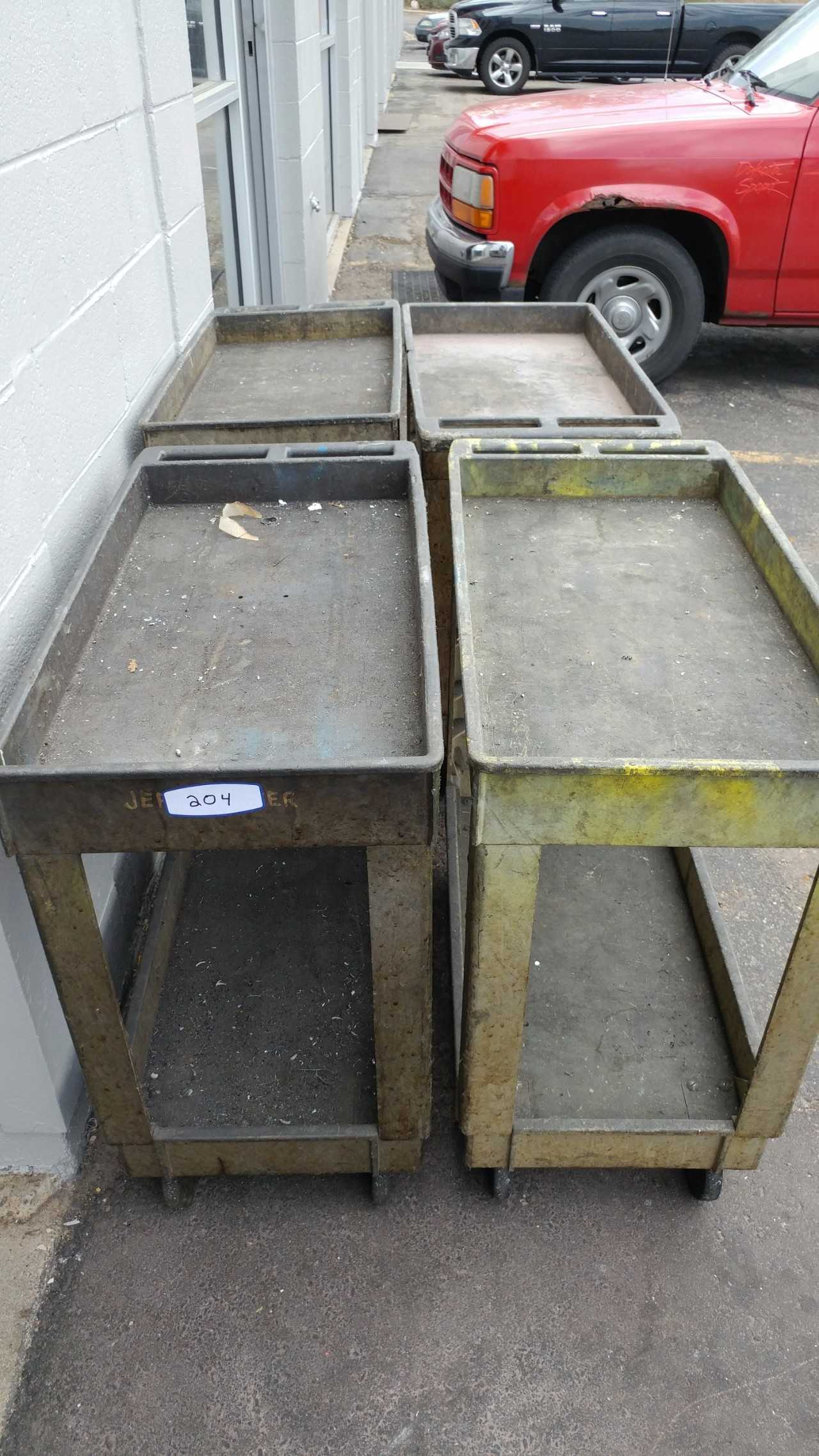 4x Rolling Carts - MISCELLANEOUS 4x Rolling Carts - MISCELLANEOUS