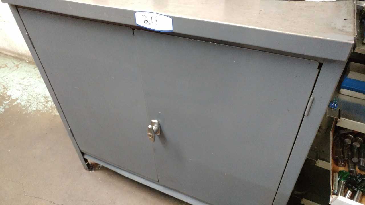Metal Cabinet (contents not included) - MISCELLANEOUS Metal Cabinet (contents not included) - MISCELLANEOUS