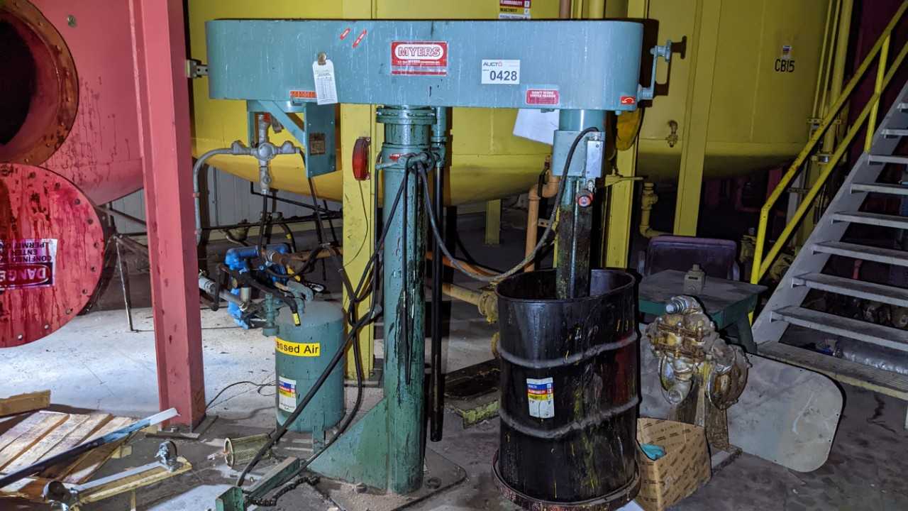 MYERS MIXER - PROCESS EQUIPMENT MYERS MIXER - PROCESS EQUIPMENT