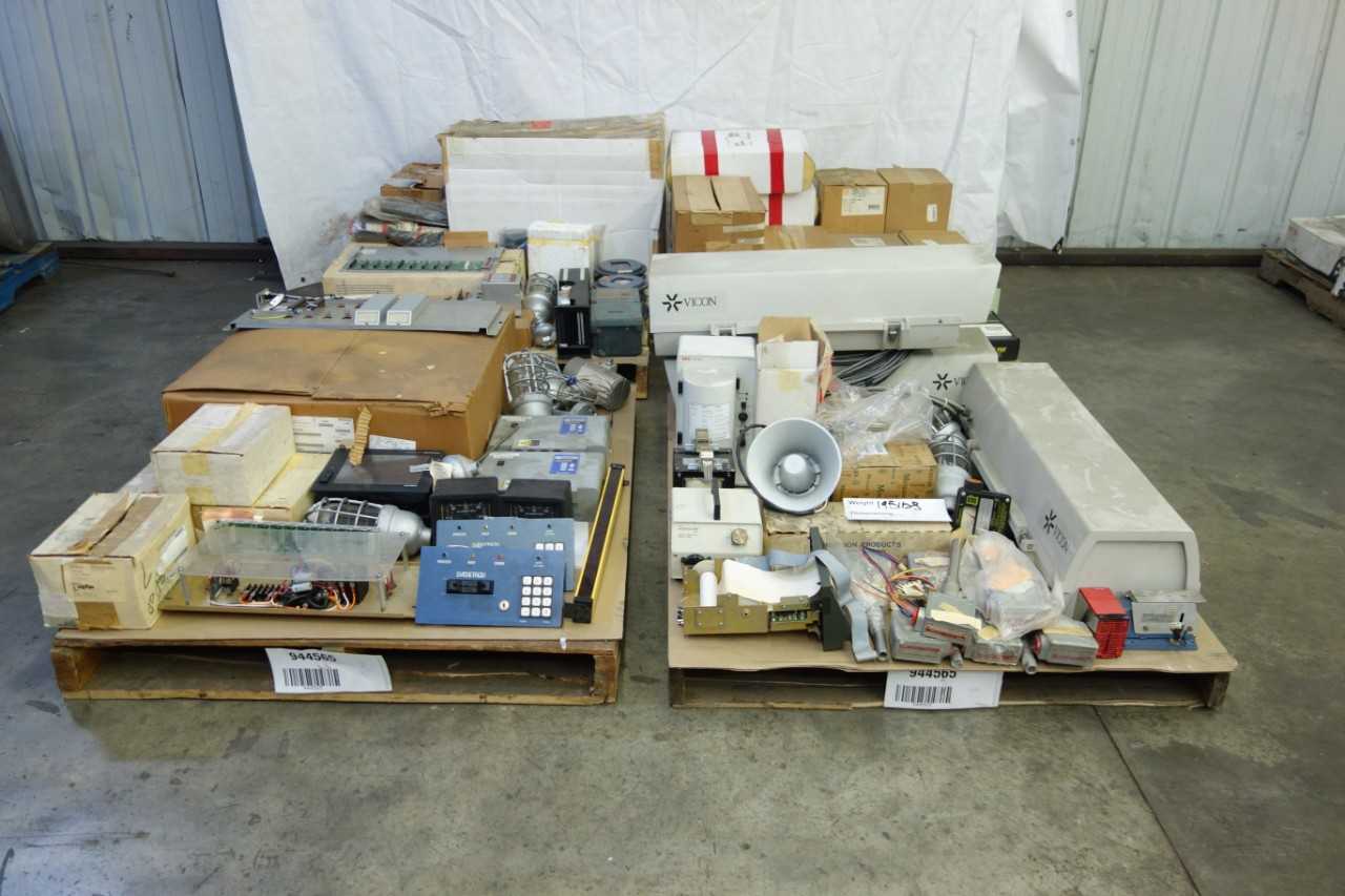 4 PALLETS OF ASSORTED ELECTRICAL - ELECTRICAL COMPONENTS