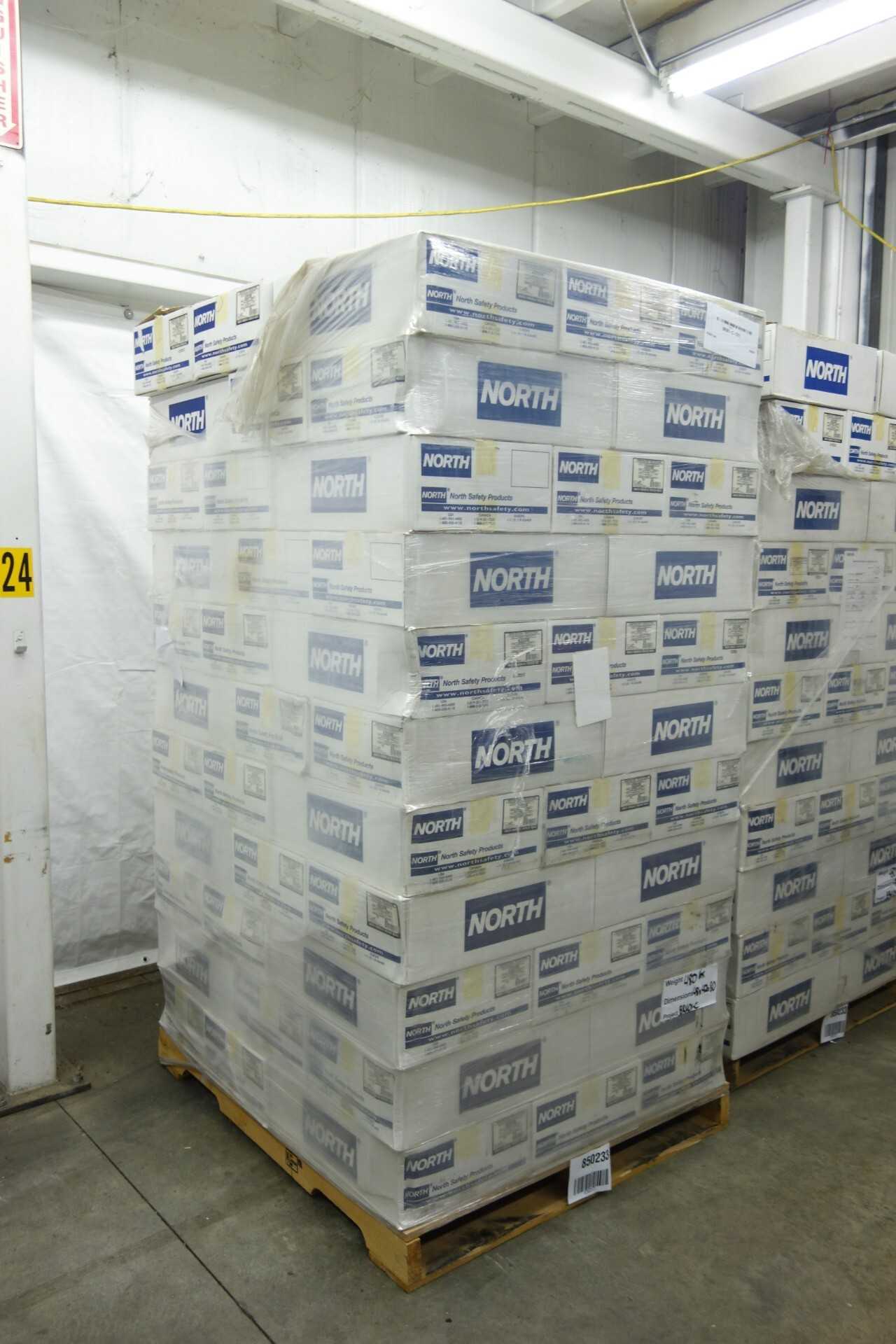 2 PALLETS OF NORTH 4200M RESPIRATORY PROTECTION - SAFETY EQUIPMENT