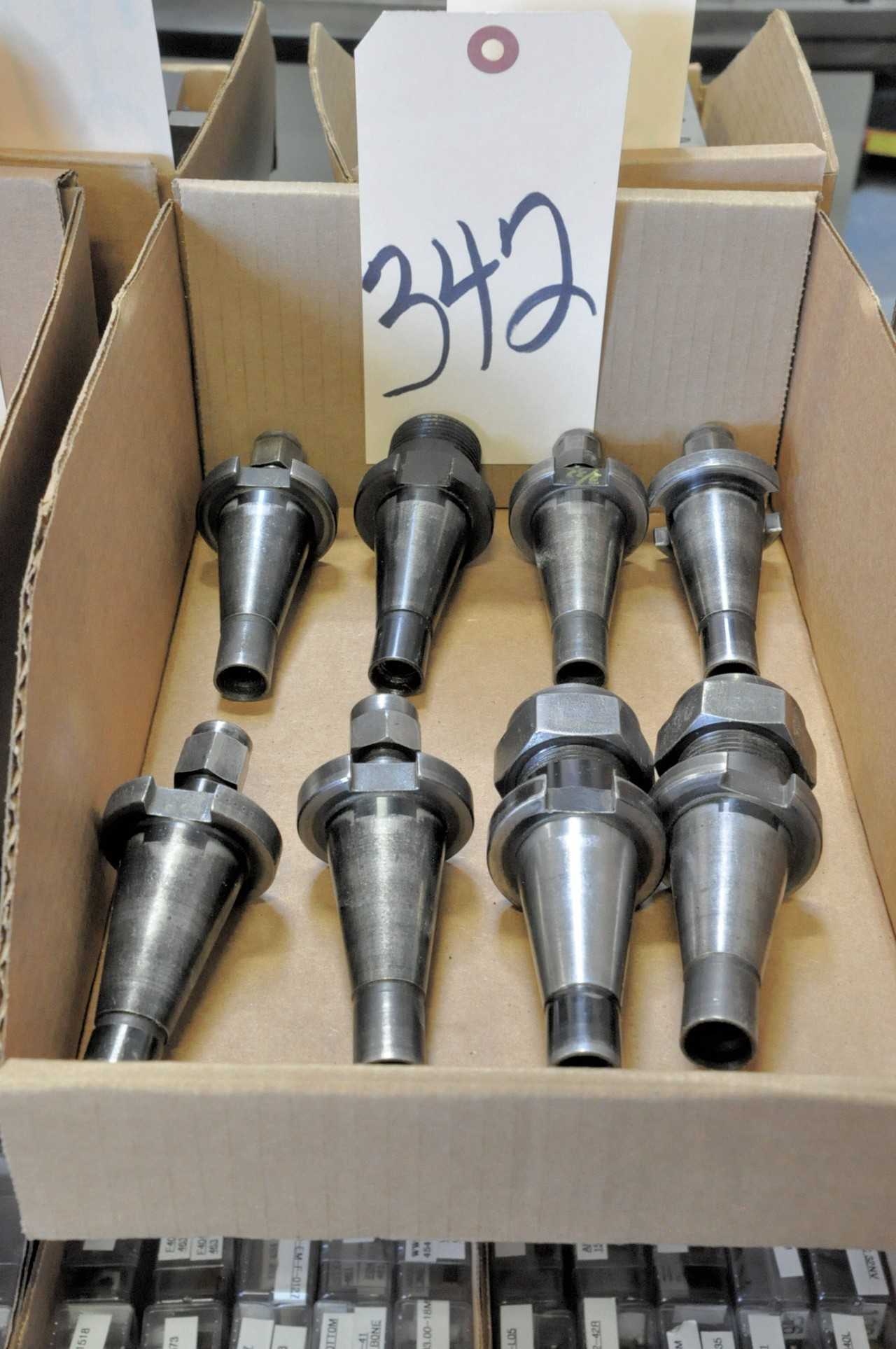 Lot-(8) 30-Taper Tool Holders in (1) Box - ELECTRIC POWER TOOLS