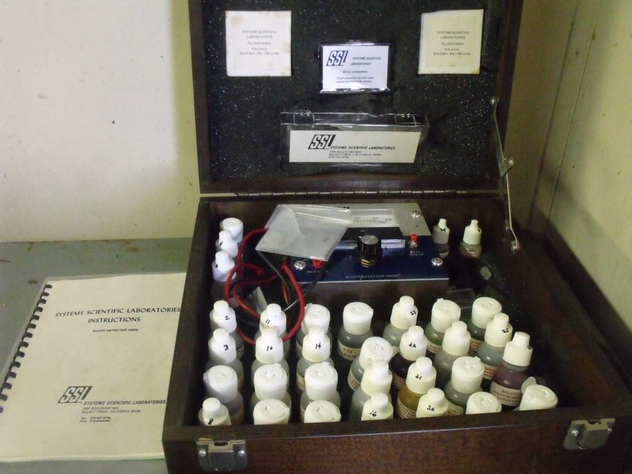 System Scientific Alloy Test Kit 1000E - MISCELLANEOUS
