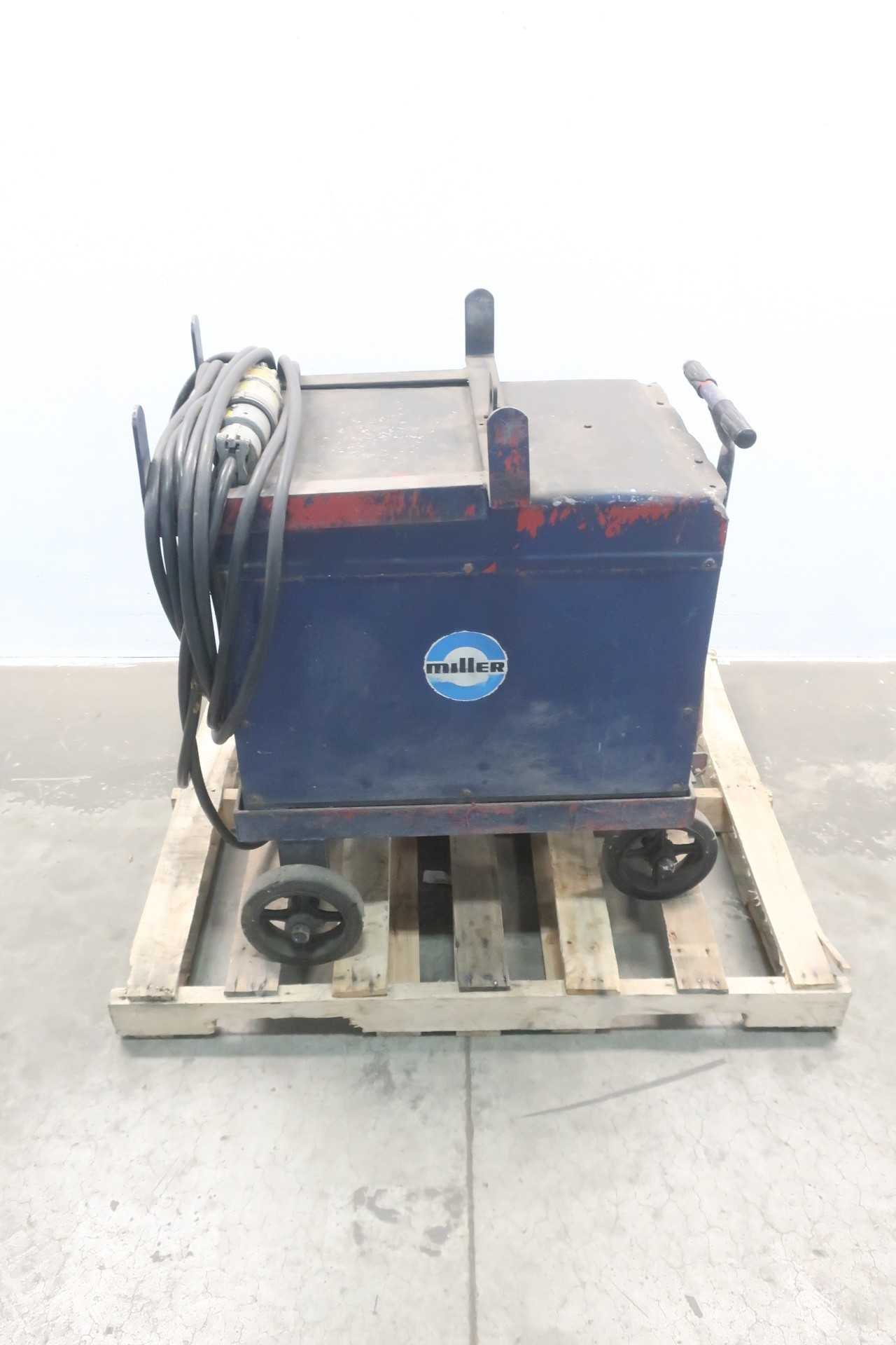 MILLER 250-ACDC DIALARC 45A AMP 250V-DC 1PH 460V-AC STICK WELDER - WELDING EQUIPMENT
