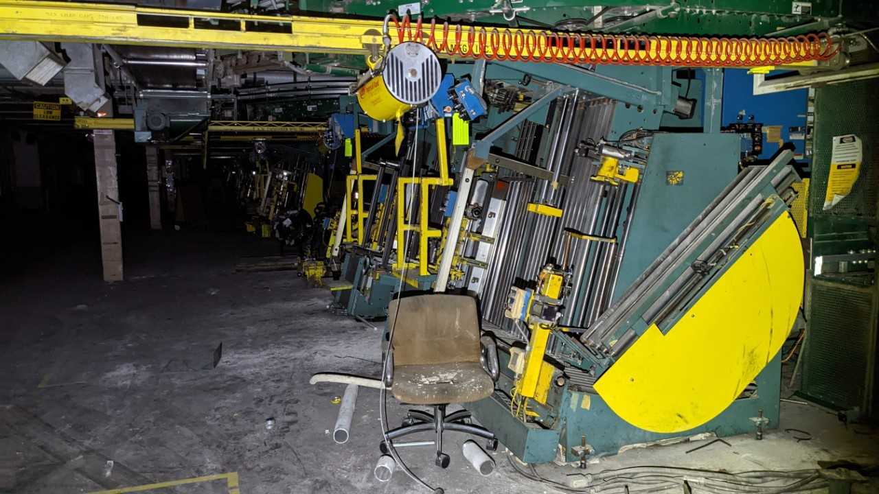 COMPONENTS OF STACKER MACHINE - MACHINE TOOLING