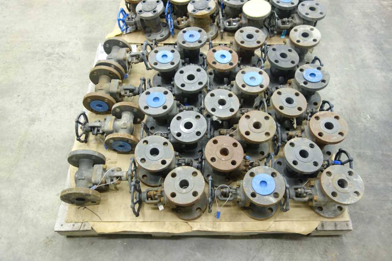 2 PALLETS OF CHAODA CL300 1-1/2 IN GATE VALVES - VALVES