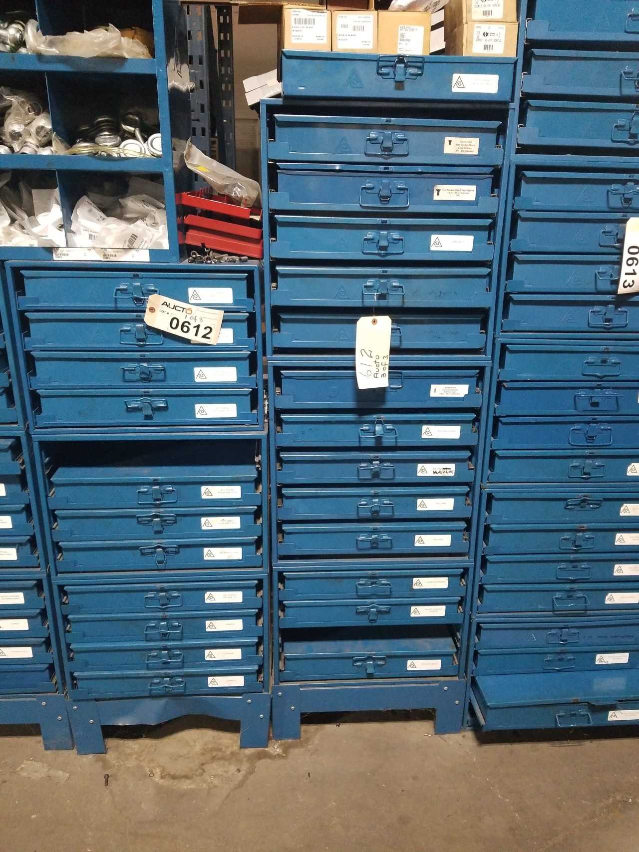 3 BARNES GROUP SLIDE TOOL BOXES WITH CONTENTS - MISCELLANEOUS