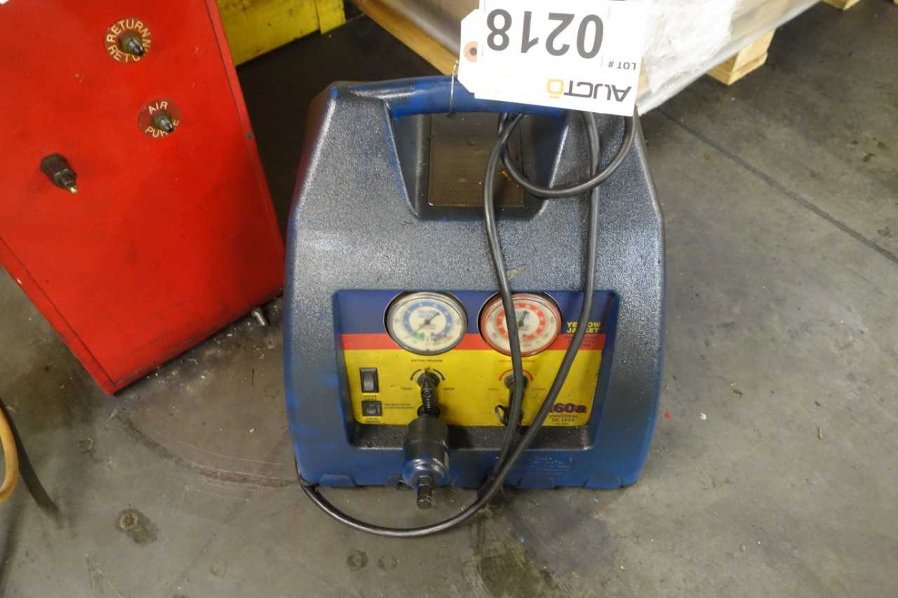 Yellow Jacket R60A Oil-less refrigerant recovery system - PROCESS EQUIPMENT