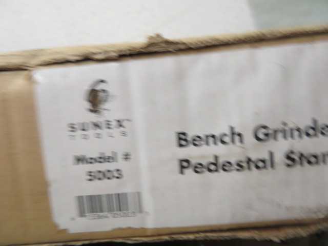 Sunex Grinder Stand and Misc. Item - MISCELLANEOUS