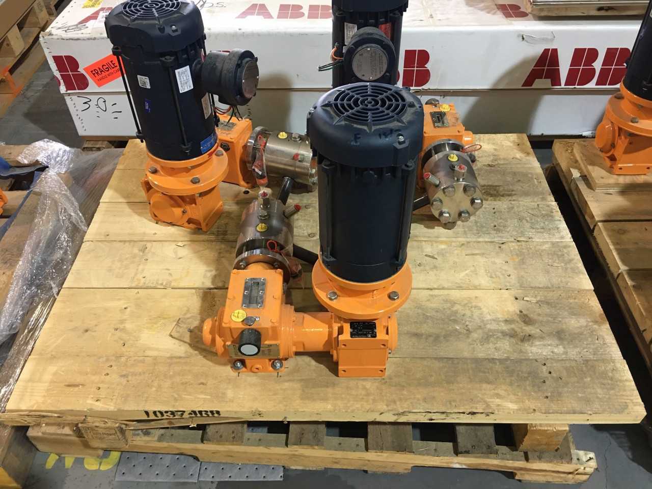 Lot of 3 Prominent Metering Pumps - METERING PUMP