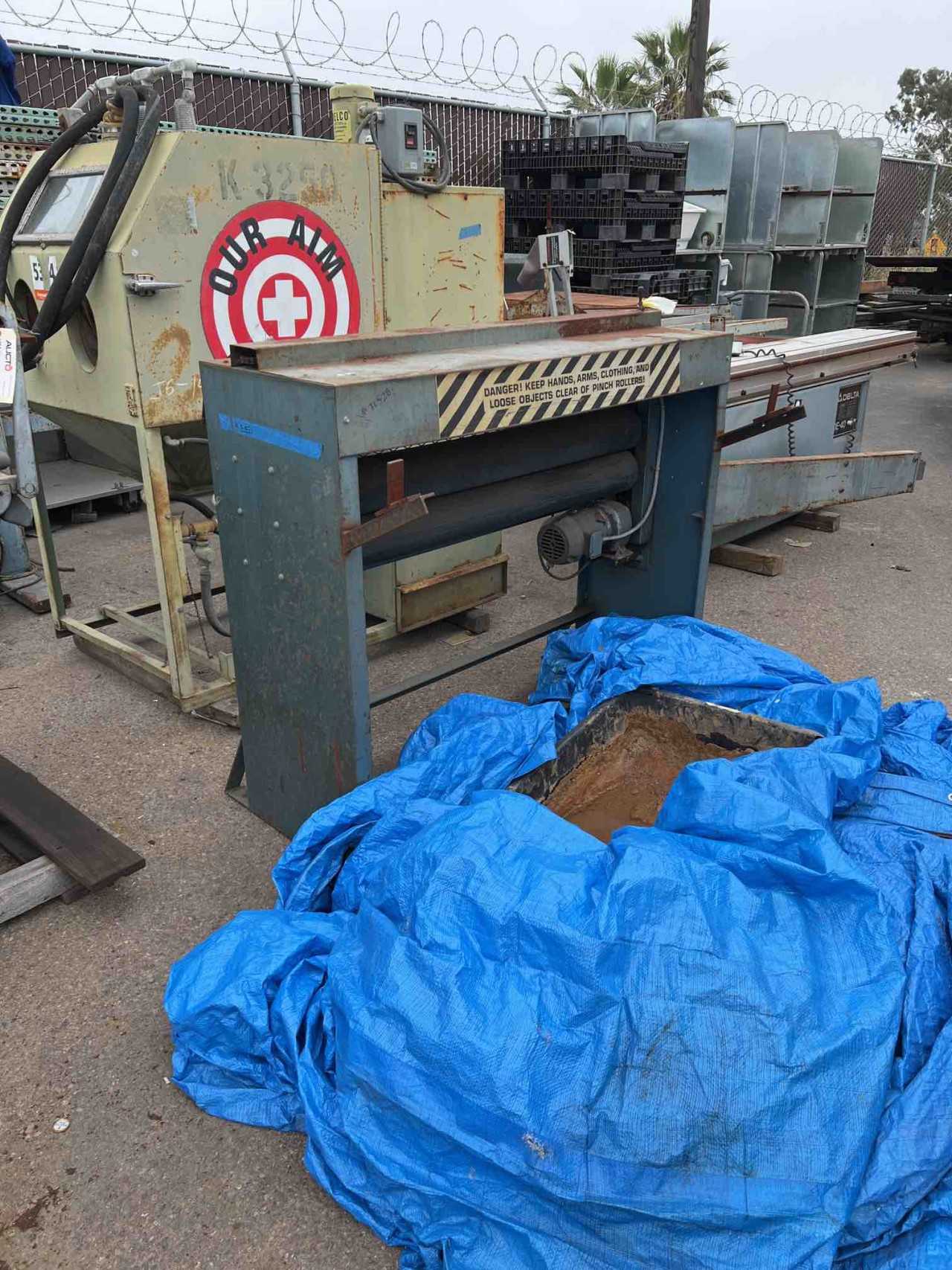 Marbel PR-6 Closed End Pinch Roller Pinch Roller - PROCESS EQUIPMENT