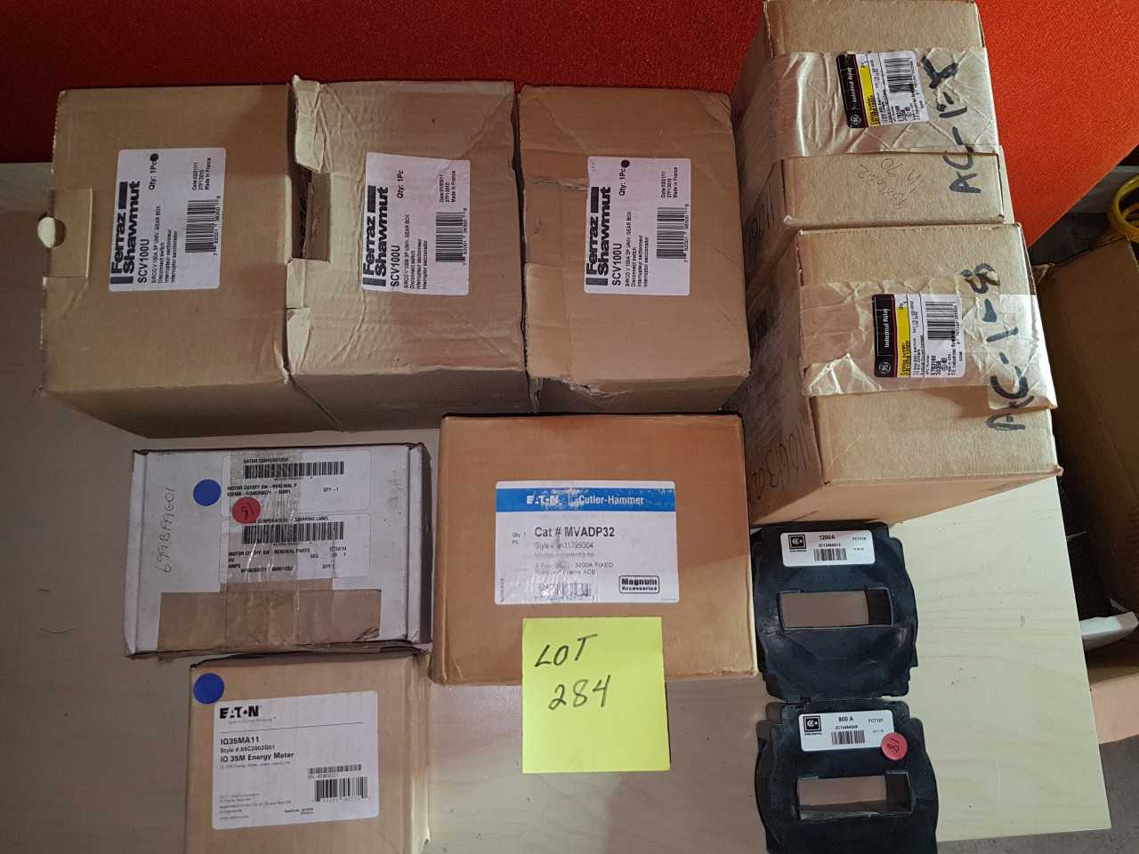 EATON SQD MIXED LOT OF 10 BOXES - MISCELLANEOUS EATON SQD MIXED LOT OF 10 BOXES - MISCELLANEOUS
