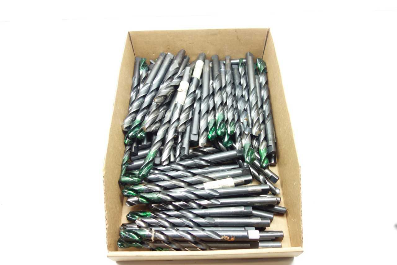 LOT OF ASSORTED DRILL BITS - ELECTRIC POWER TOOLS