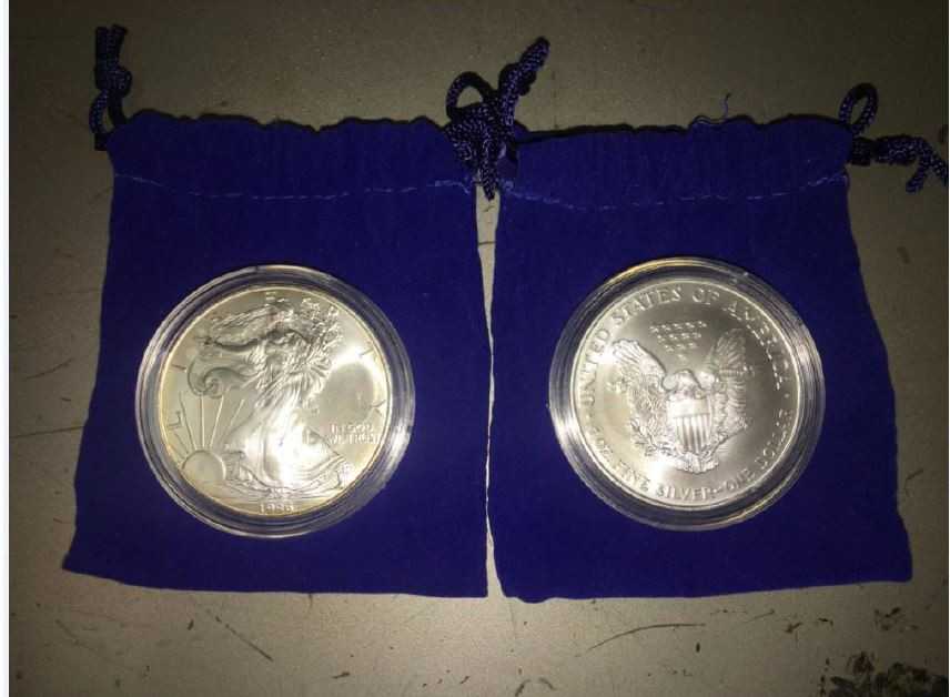 Lot of 217 Uncirculated 1996 Liberty Silver Dollars - MISCELLANEOUS