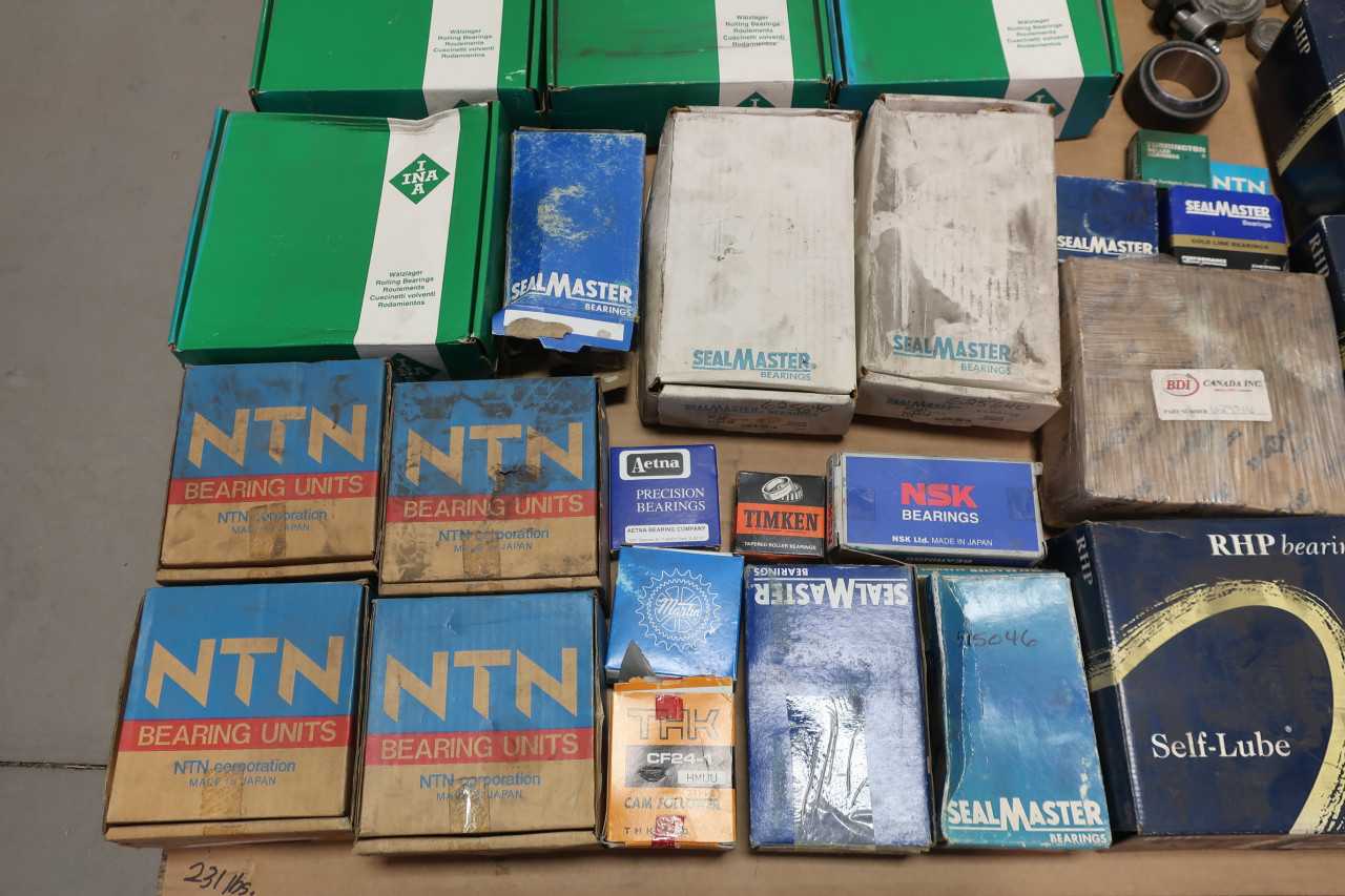 PALLET OF ASSORTED BEARINGS - BEARINGS