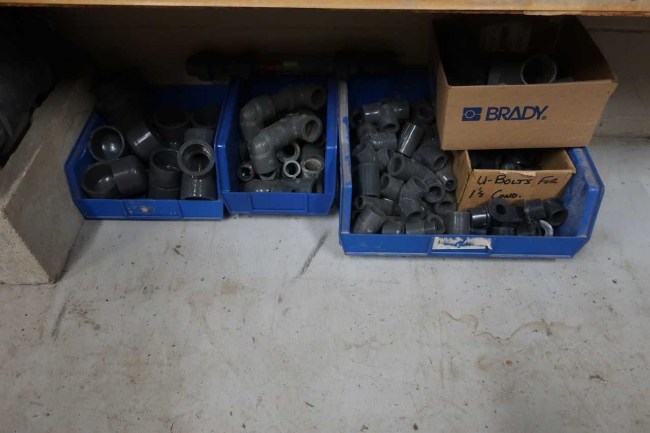 LOT OF ASSORTED FITTINGS - PROCESS EQUIPMENT