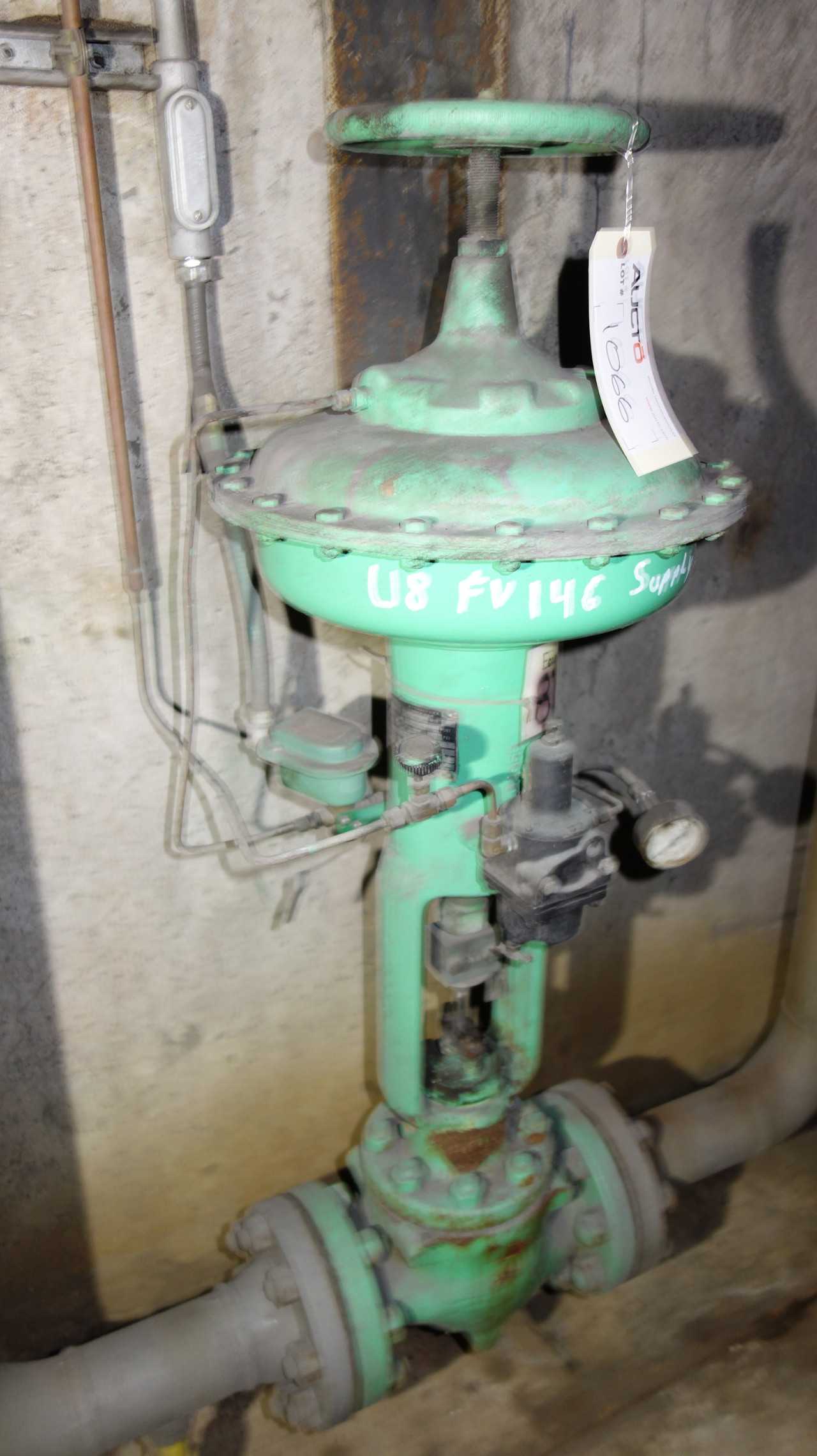 FISHER 657-ES CONTROL VALVE 3IN CL150 STEEL - CONTROL VALVE