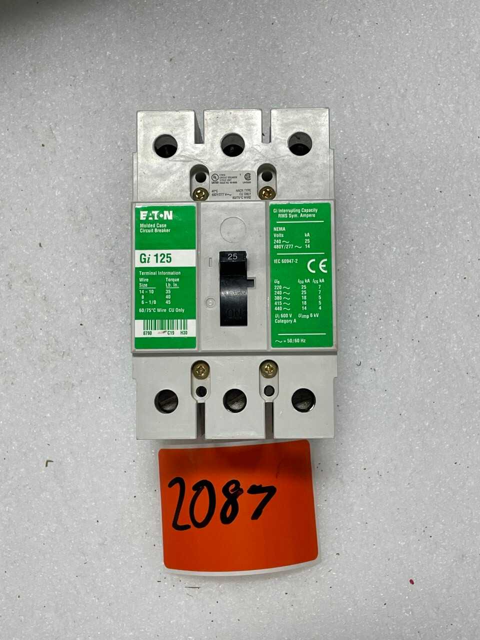 NEW SURPLUS BREAKERS - MISCELLANEOUS