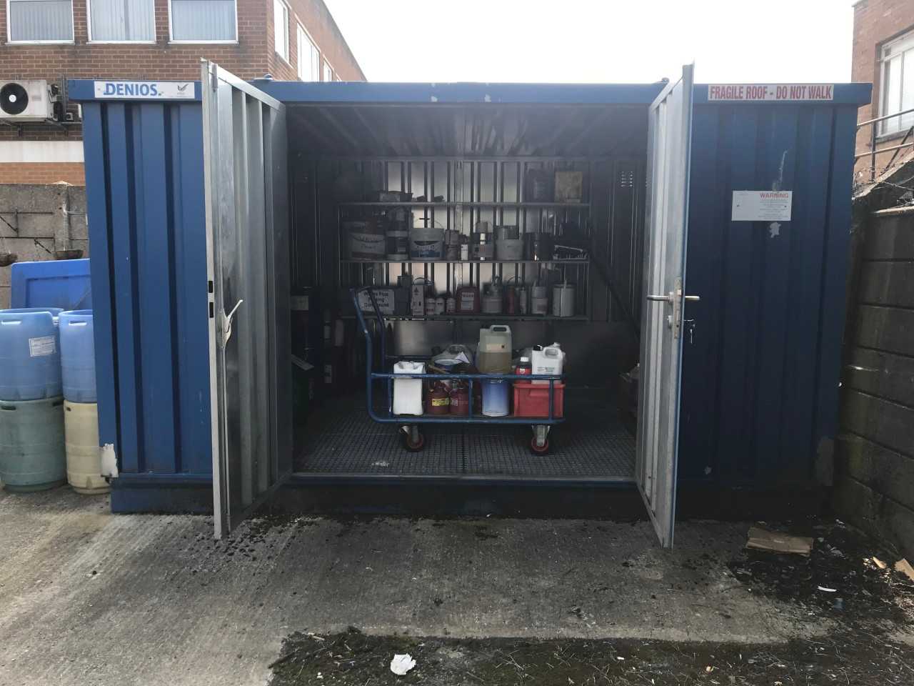 Chemical Storage Container - TOOL STORAGE