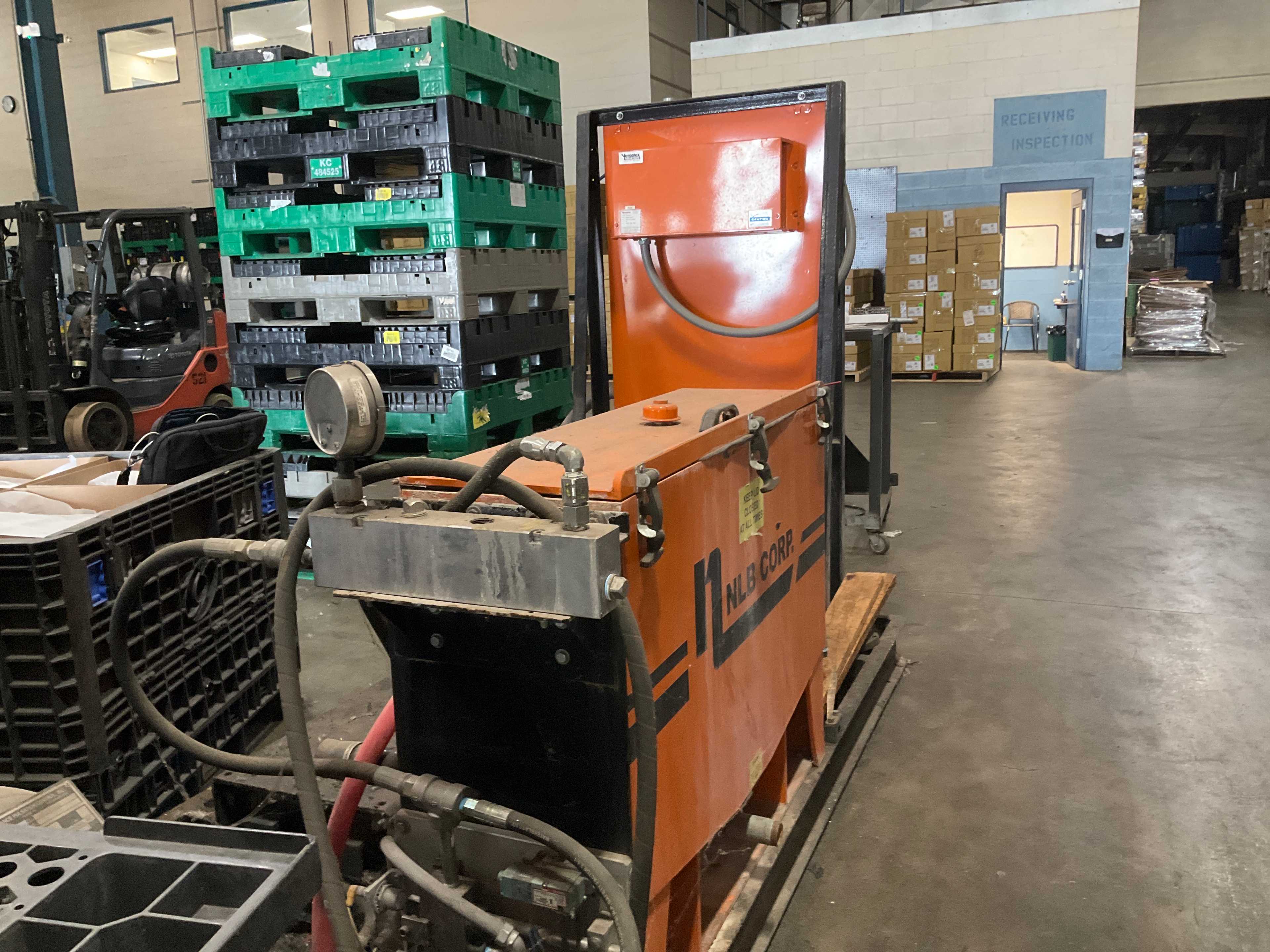 NLB CORP. 8100E HIGH PRESSURE WATER JETTING SYSTEM - CLEANING MACHINES