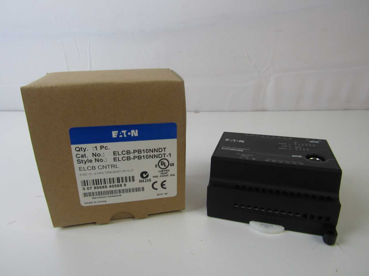 Quantity of 30x ELCB-PB10NNDT PLC/Process Logic Controllers - AUTOMATION & CONTROLS