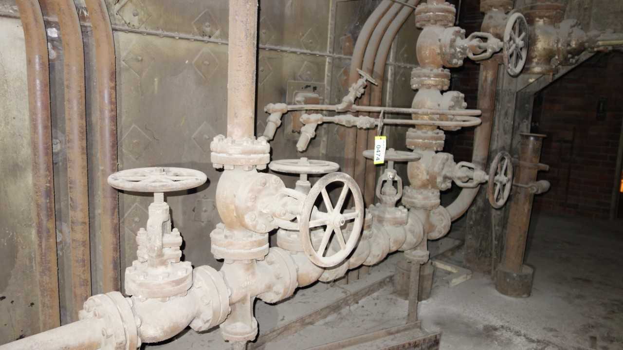 LOT OF 18 ASSORTED CRANE STEEL VALVE, 4 IN GATE VALVE, 4 IN CHECK VALVE, 6 IN GATE VALVE - VALVES