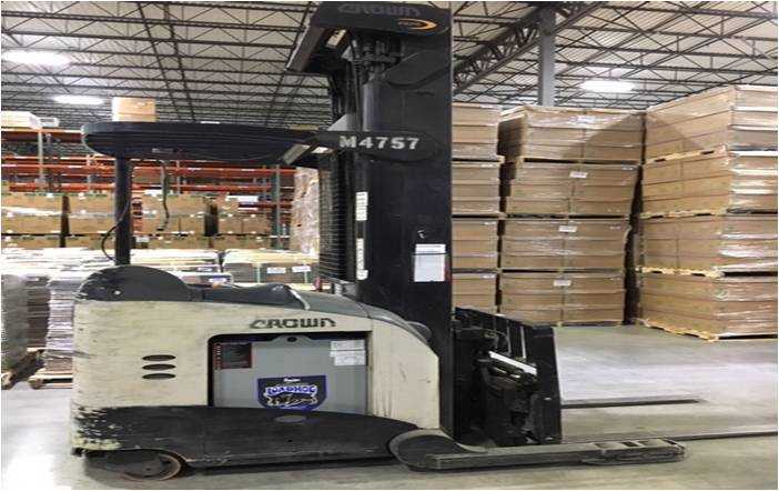 2005 Crown RD5225-30 double deep reach truck, Hebron, KY - FORKLIFTS