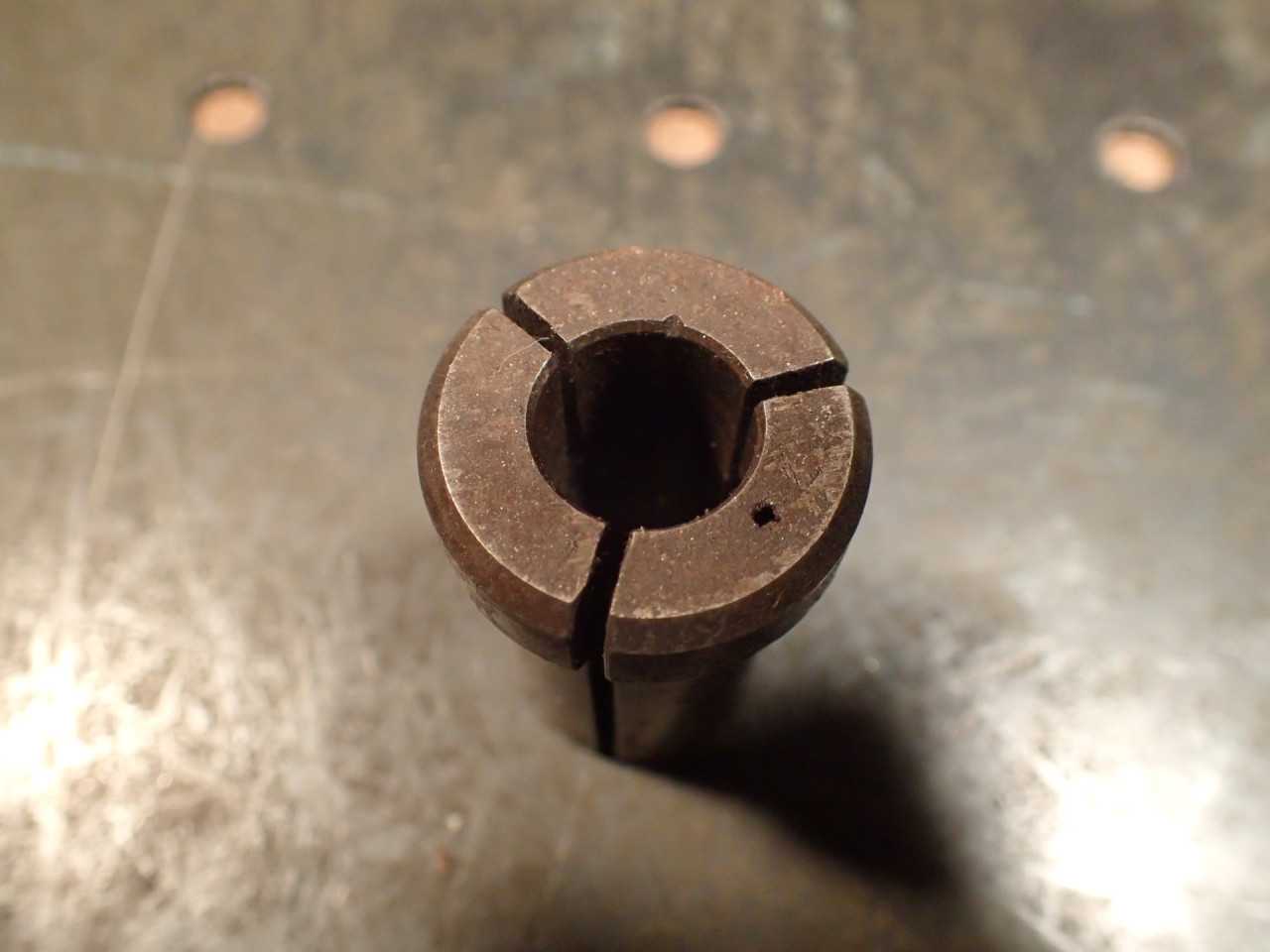Erickson Double Angle 180-DA-NP Non-Pullout Collet: 1/2" 180DA-NP0500 - MACHINING ACCESSORIES & TOOLING