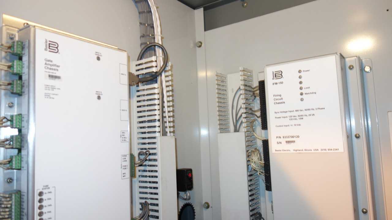 BASLER DECS 400 480V-AC 375V-DC 1141A EXCITATION SYSTEM W/ ABB SACE S8 BREAKER - CIRCUIT BREAKERS