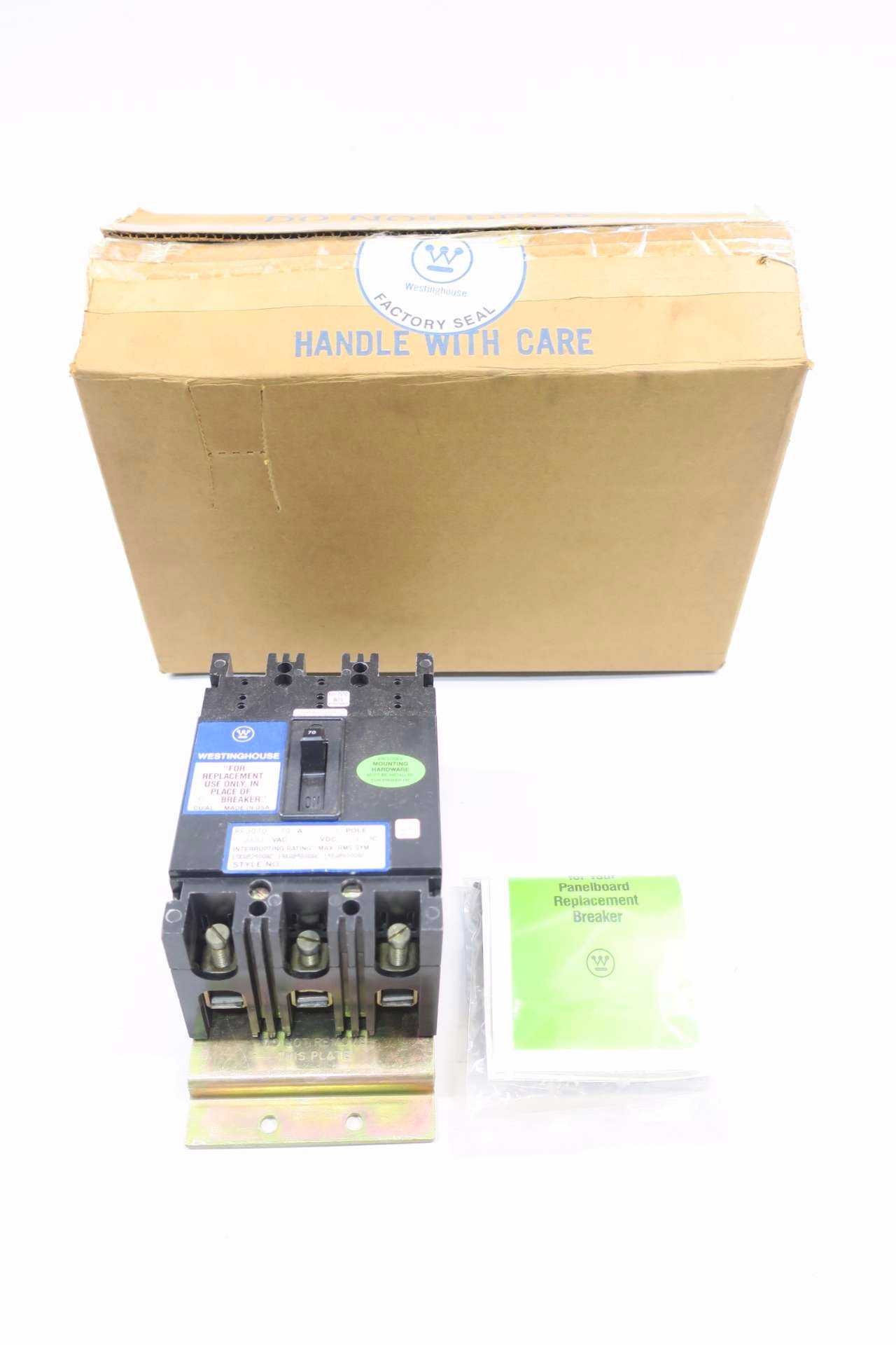 WESTINGHOUSE RF3070 70A CIRCUIT BREAKER - CIRCUIT BREAKERS