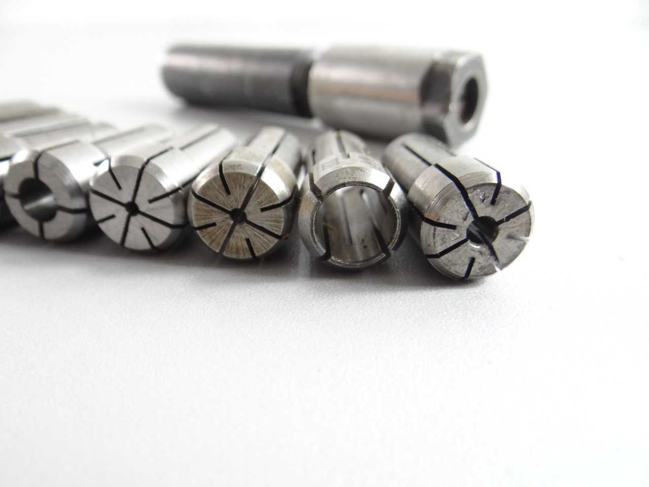 10 DA200 COLLETS PLUS COLLET EXTENSION - MISCELLANEOUS