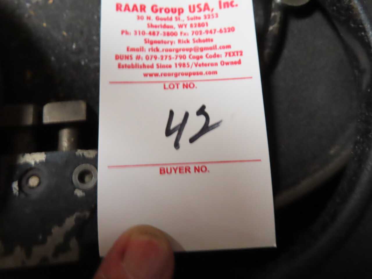Lot (2) Gauges - ELECTRIC POWER TOOLS