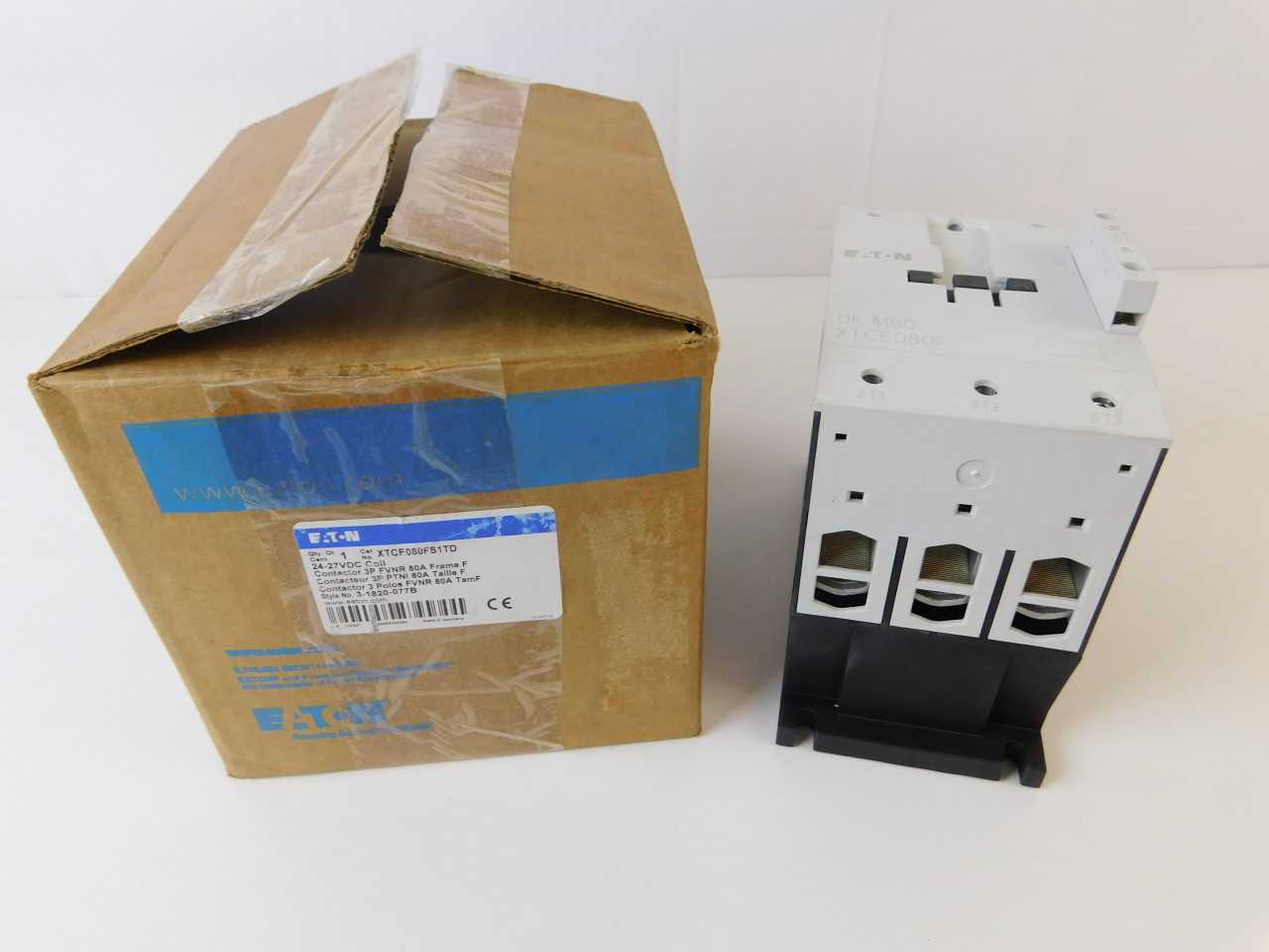 Quantity of 3x XTCE080FS1TD Contactors - CONTACTORS