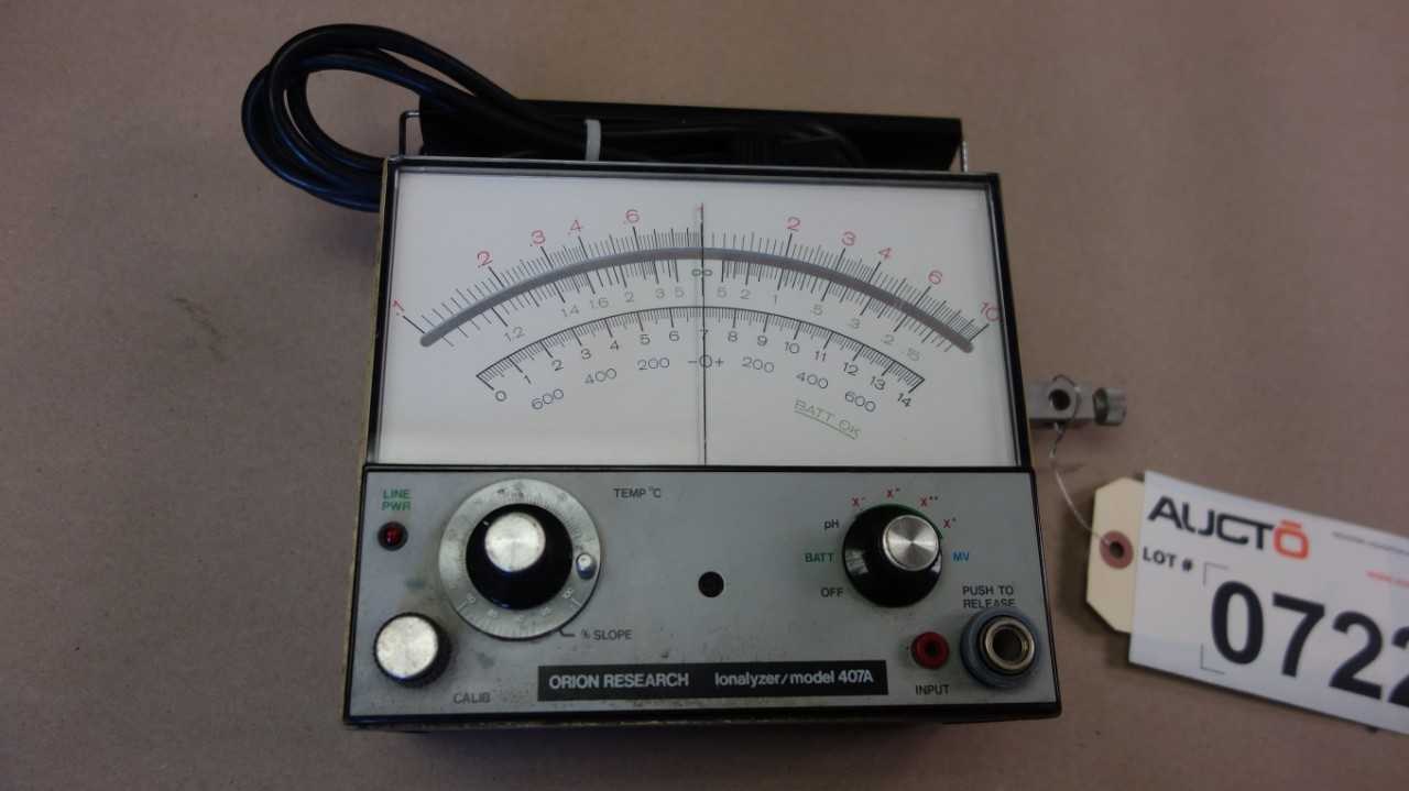 ORION 407A IONALYZER METER - LAB & SCIENTIFIC