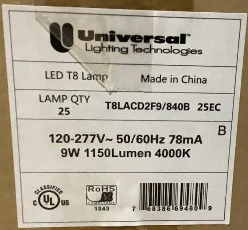 (Approximately 200) Assorted LED Light Bulbs Universal Lighting - LIGHTING