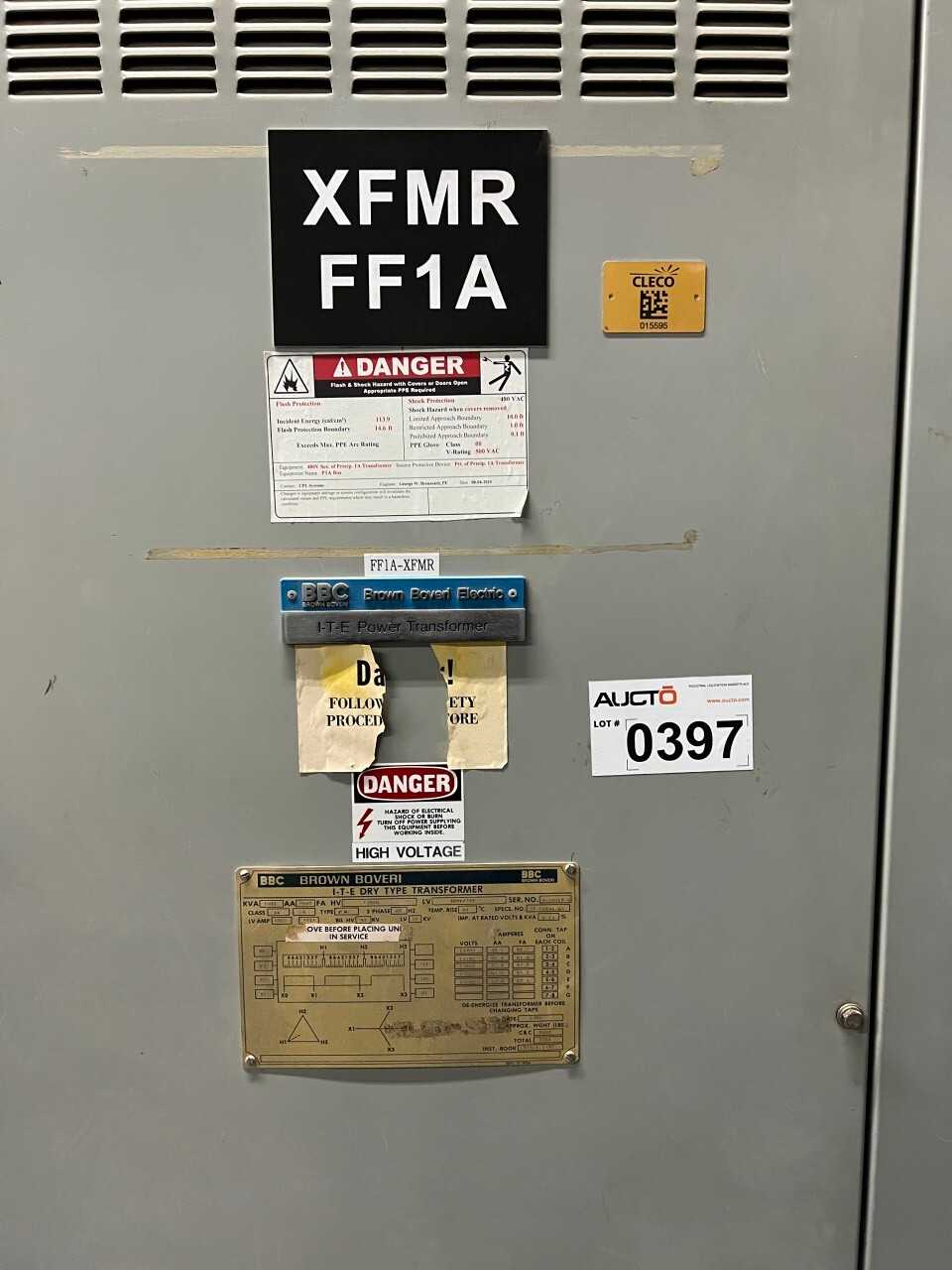 BBC 1500KVA dry transformer - CONTROL TRANSFORMERS