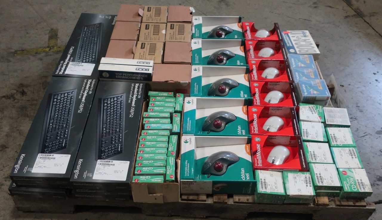 1 PALLET OF ASSORTED OFFICE SUPPLIES - MISCELLANEOUS