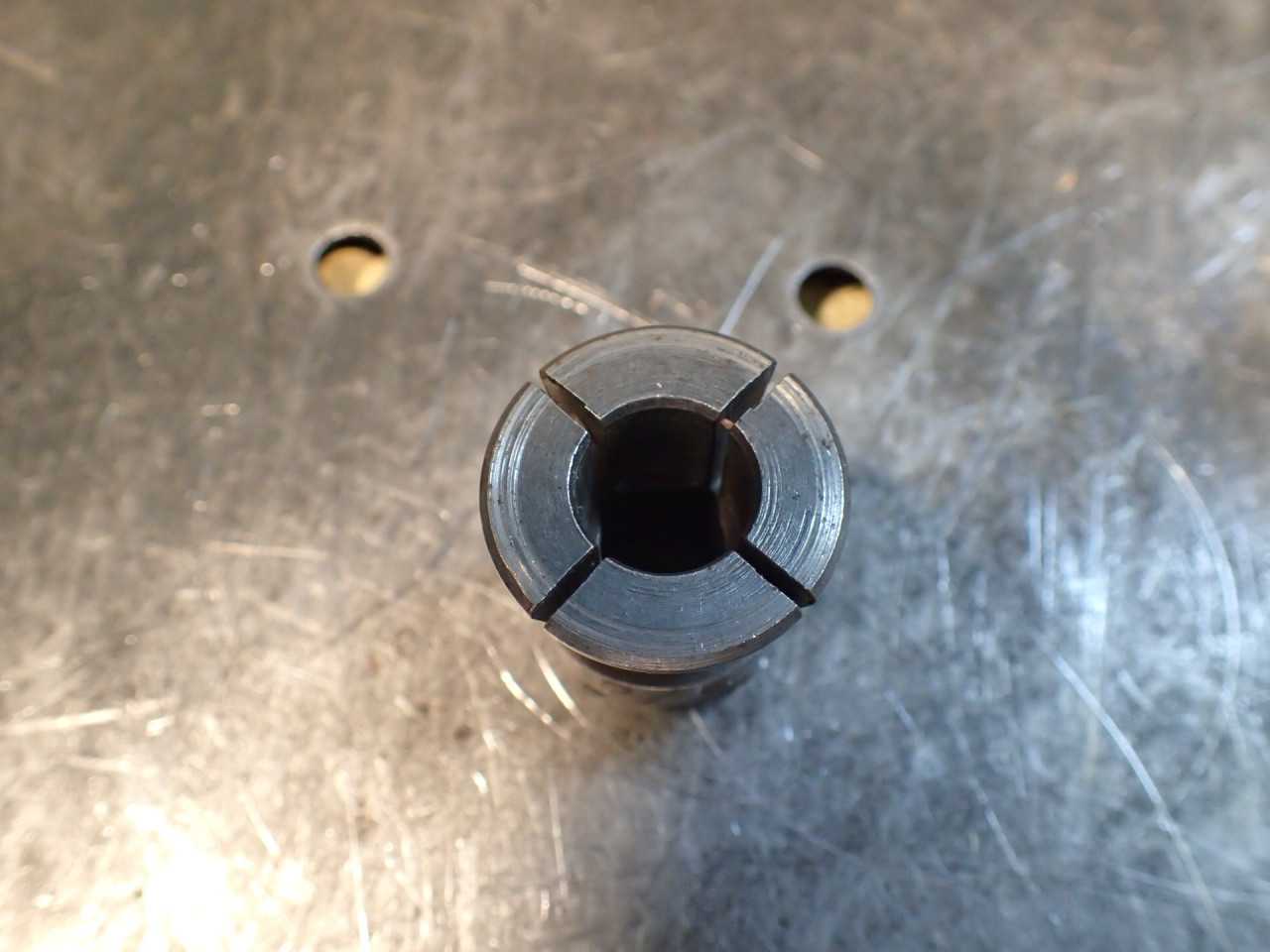 Ziegler 2LX-480C Square Drive Tap Collet: 5/8" -N FL Tool 2-TC-480 TA2-480C LX2 - HOLEMAKING TOOLS