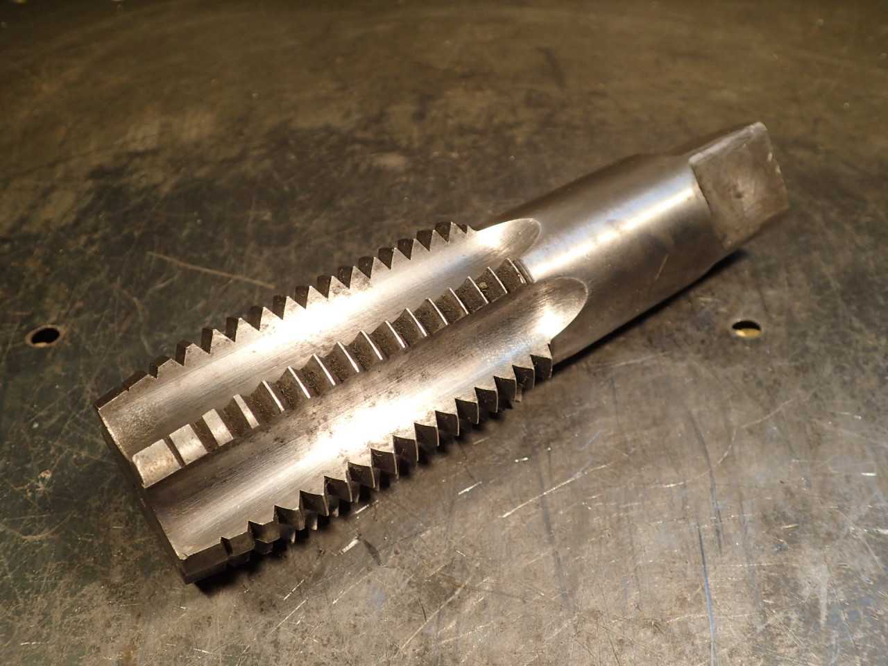 Carpenter 2" -4-1/2 TPI NC Hand Thread Tap 6-Flute 3-3/4" Long Flutes 7-3/4" OAL - HOLEMAKING TOOLS