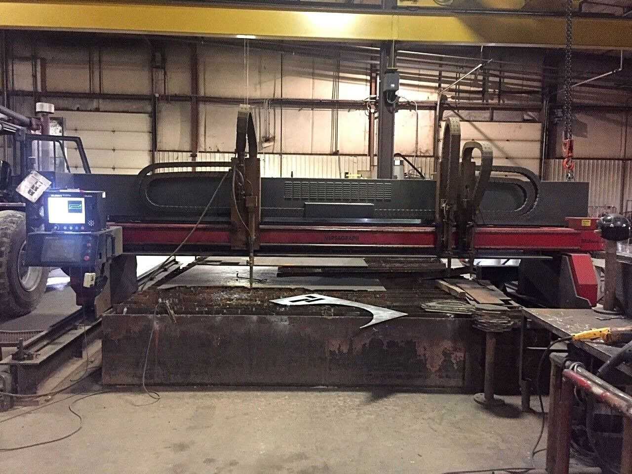 Koike Aronson 10' x 15' Burn Table, Year 2001 - MACHINING EQUIPMENT