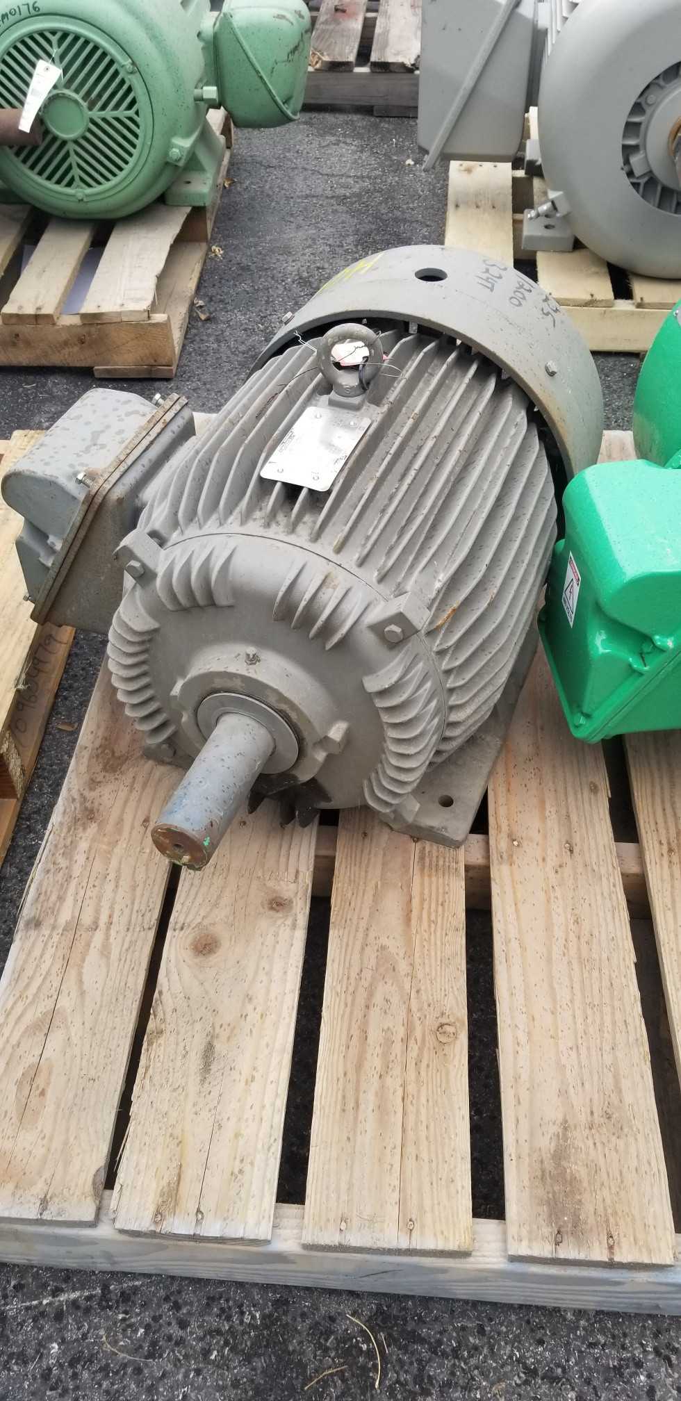 25 HP 1200 RPM 324T Frame Toshiba Motor - ELECTRIC MOTORS