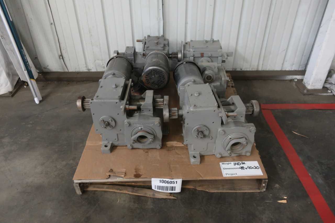 PALLET OF ASSORTED TFO GEARBOXES - HAND TOOLS