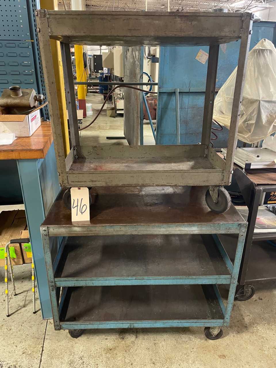 2 4 Wheel Carts - ROLLING CARTS