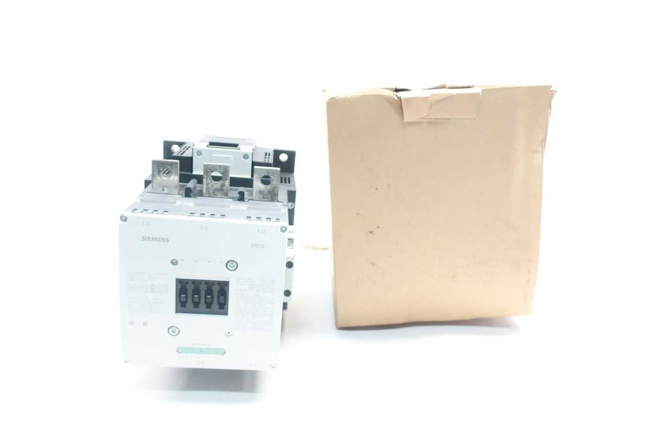 SIEMENS 3RT1075-6AR36 SIRIUS 440-480V-AC 430A AMP 300HP AC CONTACTOR - CONTACTORS