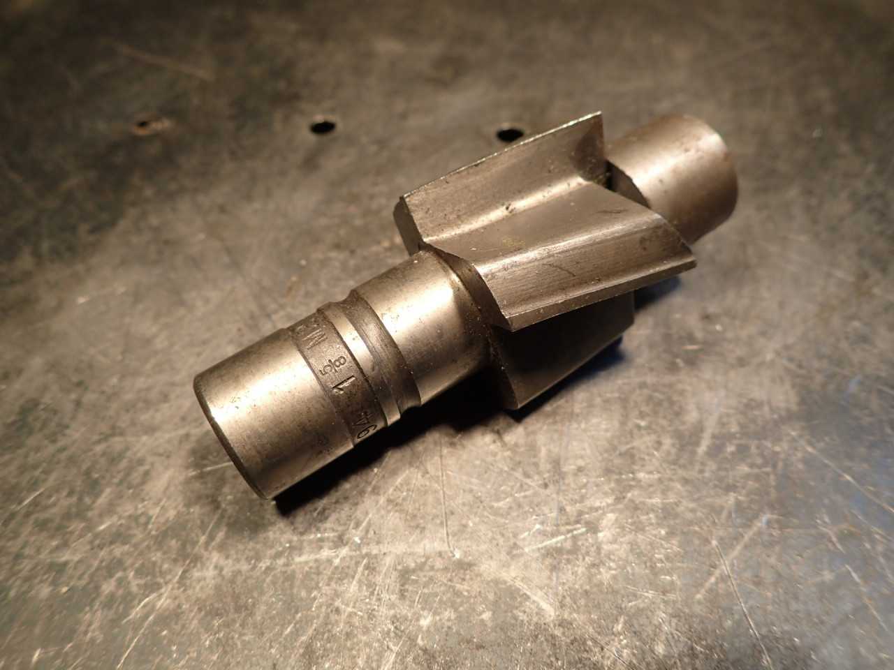 Eclipse 1-5/8" HSS Counterbore: 15/16" Pilot, #2 (7/8") Pin Drive Straight Shank - HOLEMAKING TOOLS