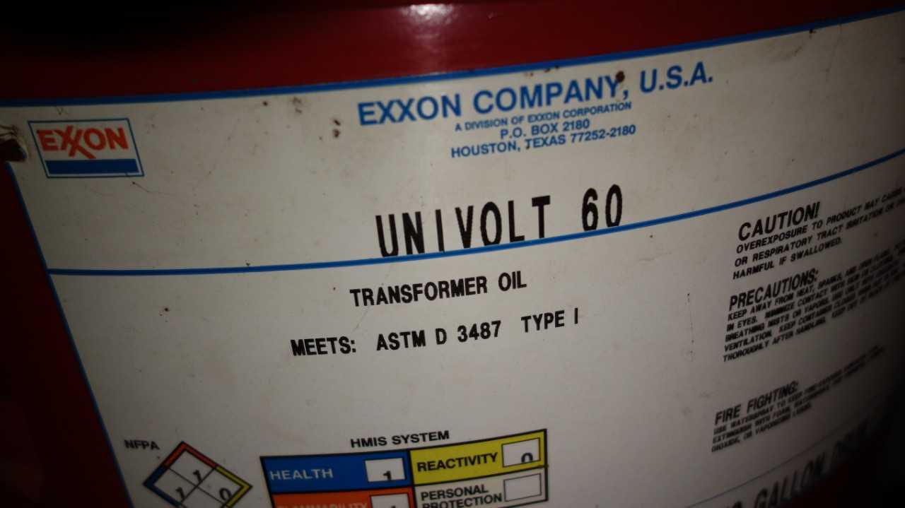 1 PALLET OF ASSORTED TRANSFORMER OIL BARRELS - CONTROL TRANSFORMERS
