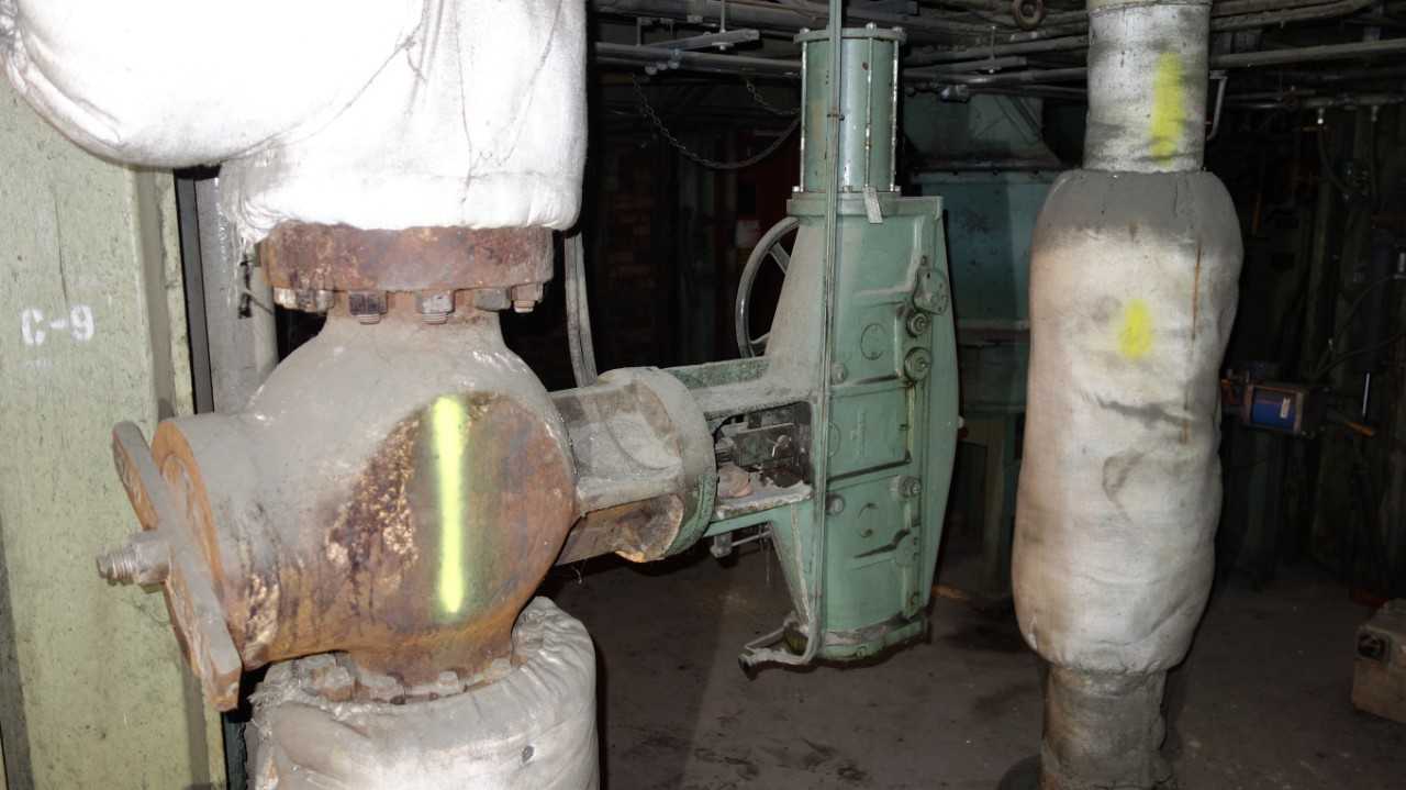 BAILEY VBJ-101A 6X6 IN STEEL FEEDWATER VALVE W/ PMV EP5 POSITIONER - VALVES