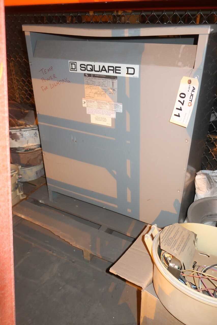 SQUARE D EE75T1814H 75KVA 480/277V TRANSFORMER - CONTROL TRANSFORMERS