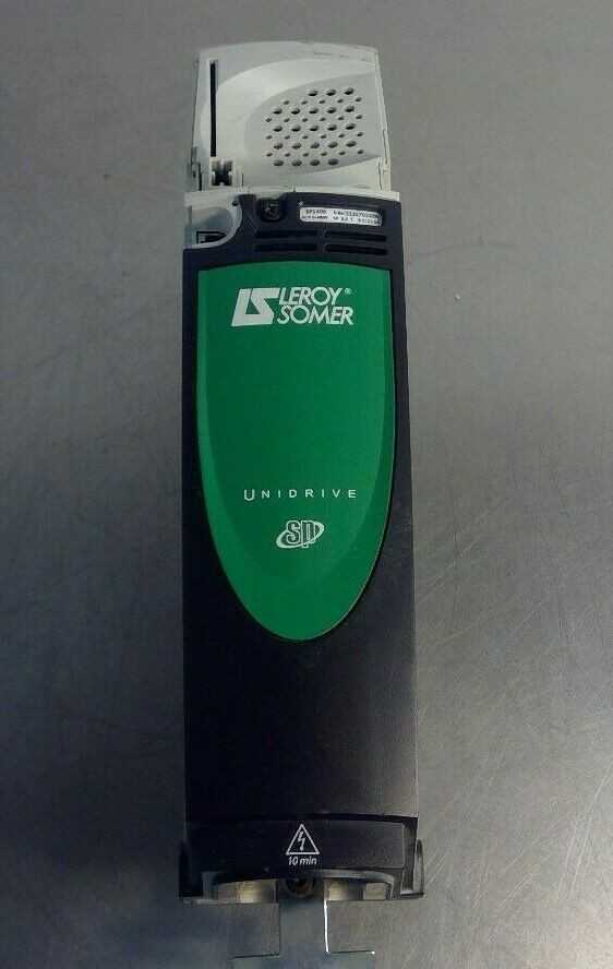 EMERSON CT Leroy-Somer SP1406 Unidrive 480V 3Ph - Pulled from Working Machinery and Bench Tested - MOTOR DRIVES